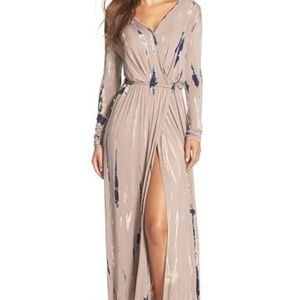 Fraiche by j maxi with side slit dress